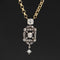 1.60ctw Antique Old Mine Cut Diamond Necklace