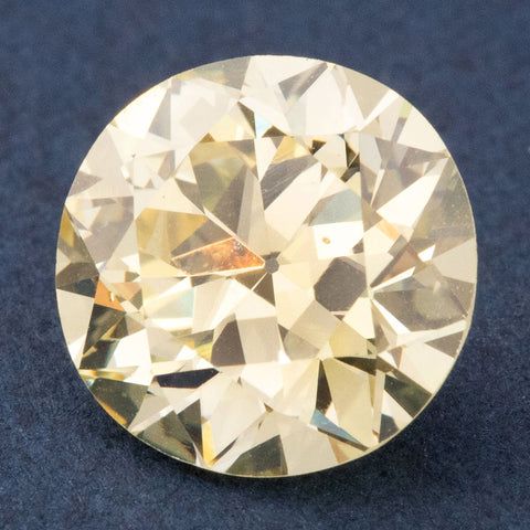 1.63ct Old European Cut Diamond, GIA Fancy Yellow