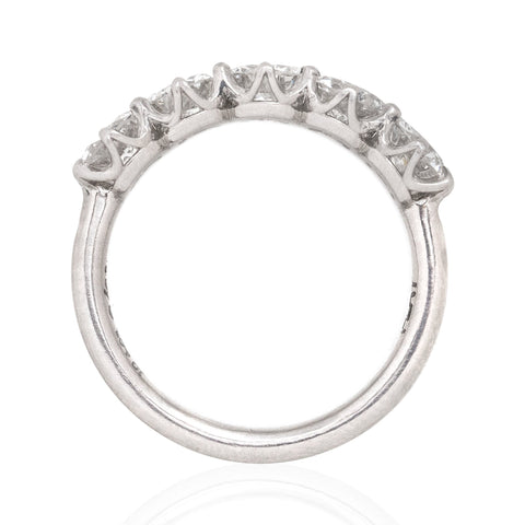 1.64ctw Old European Cut Diamond 5-Stone Band