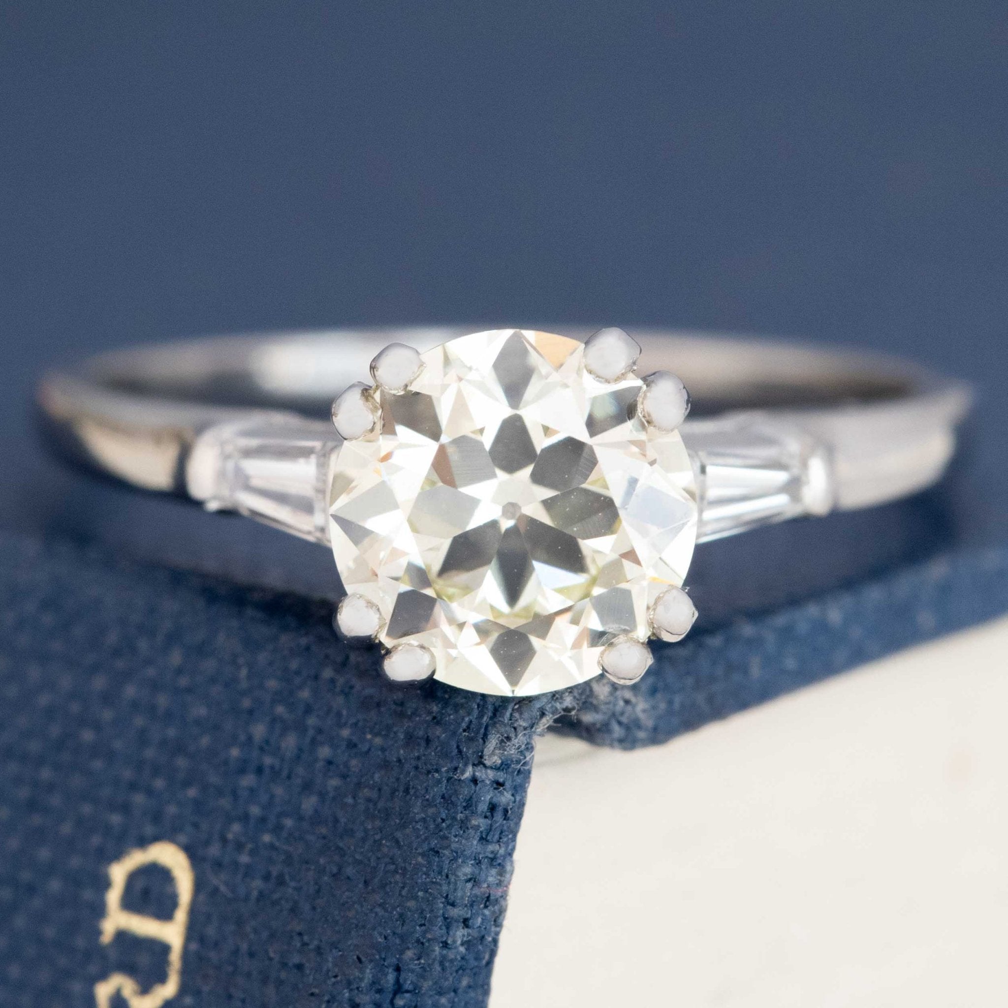1.65ct Transitional Cut Diamond Solitaire, GIA S-T VVS2