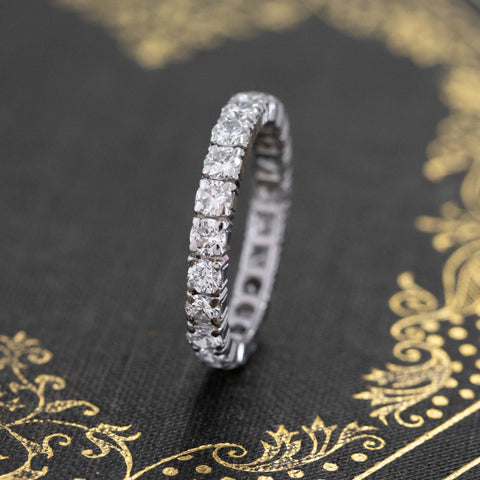 1.65ctw Diamond Eternity Band, 18kt White Gold