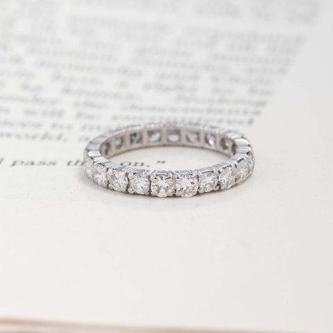 1.65ctw Diamond Eternity Band, 18kt White Gold