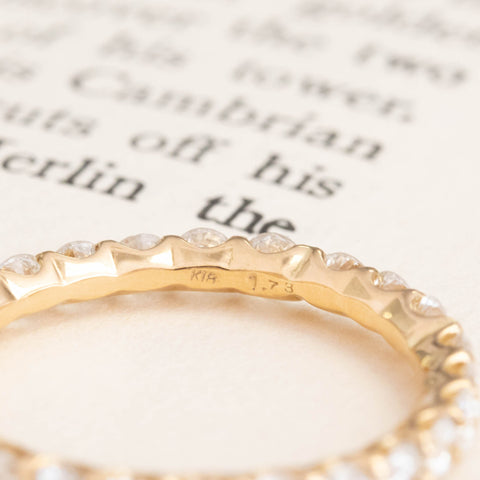1.65ctw Round Brilliant Cut Diamond Eternity Band