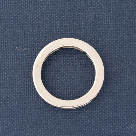 1.66ctw Emerald & Step Cut Diamond Eternity Band