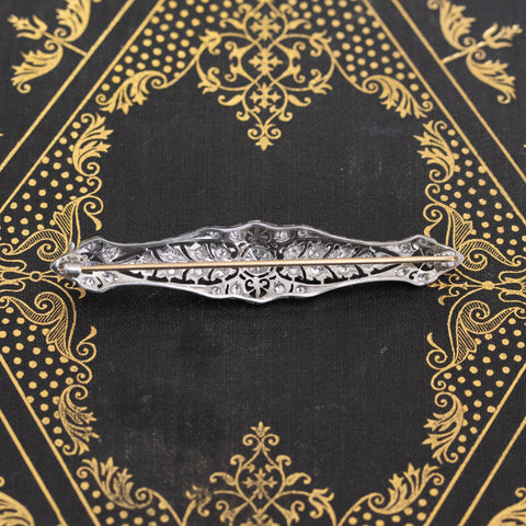 1.67ctw Edwardian Pin Brooch by Tiffany & Co