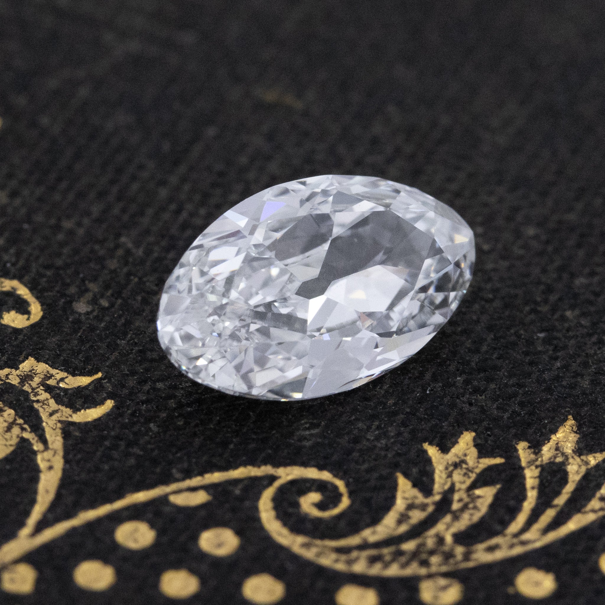 1.69ct Moval Cut Diamond, GIA E VVS1