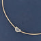 1.70ct Shield Portrait Cut Diamond Collar Necklace, GIA Fancy Light Yellow
