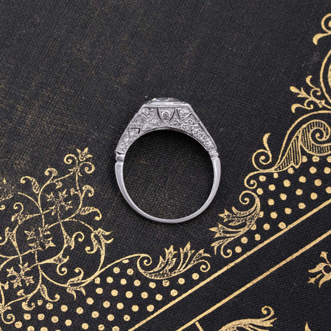 1.74ctw Edwardian-era Old European Cut Diamond Solitaire, GIA K VS1