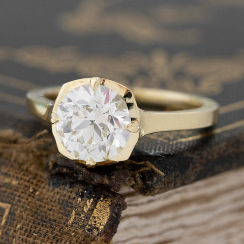 1.75ct Transitional Cut Diamond Solitaire