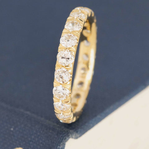 1.75ctw Old European Cut Diamond Eternity Band