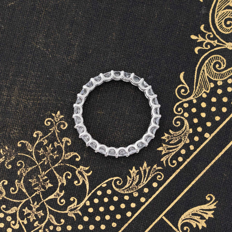 1.75ctw Radiant Cut Diamond Eternity Band