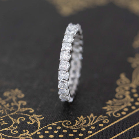 1.75ctw Radiant Cut Diamond Eternity Band