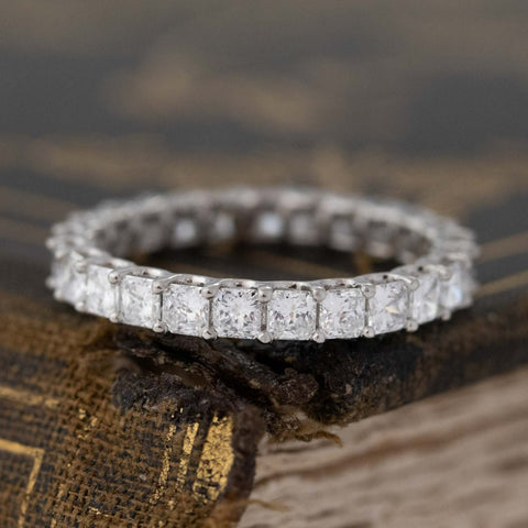 1.75ctw Radiant Cut Diamond Eternity Band