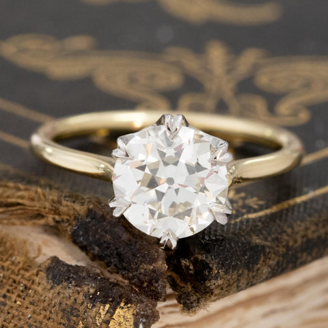 1.77ct Old European Cut Diamond Solitaire