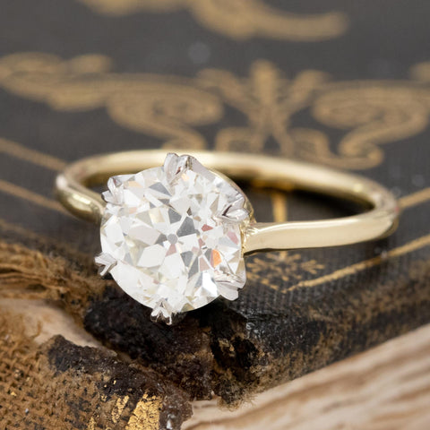 1.77ct Old European Cut Diamond Solitaire