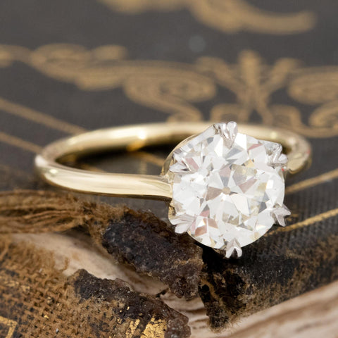 1.77ct Old European Cut Diamond Solitaire
