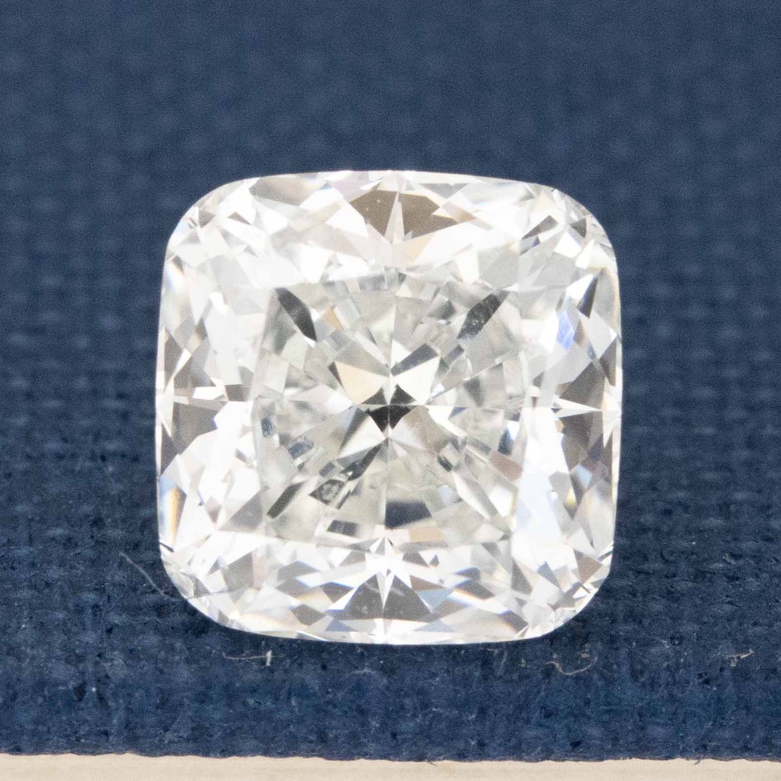 1.78ct Cushion Radiant Cut Diamond, GIA H VS1