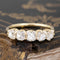 1.78ctw Old Mine Cut Diamond 5-Stone Band