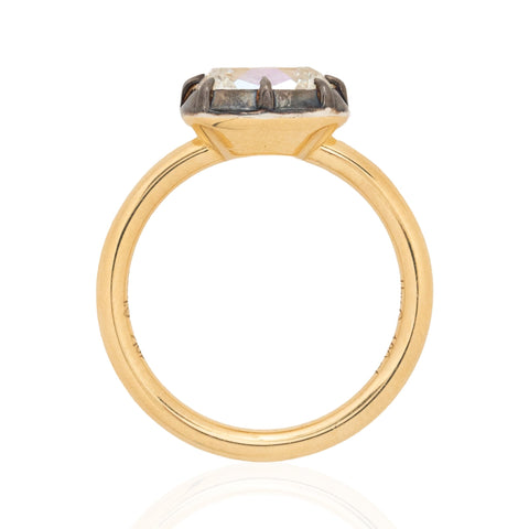 1.80ct Elongated Cushion Cut Diamond Collet Solitaire, GIA