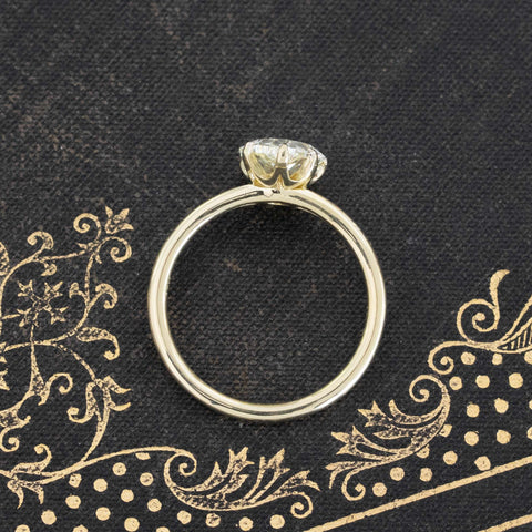 1.80ct Pear Cut Diamond Solitaire GIA U-V SI1