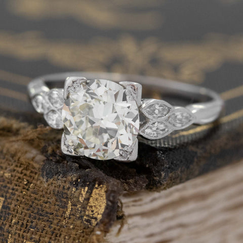 1.80ctw Old European Cut Diamond Solitaire