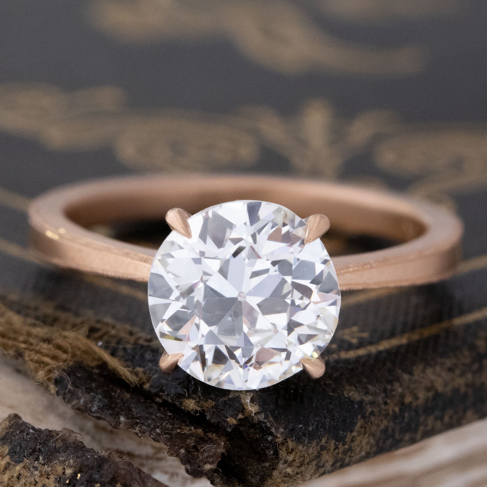 1.81ct Old European Cut Diamond Lena Solitaire by Erika Winters