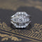1.81ctw Art Deco Old European Cut Diamond Wedding Set
