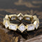 1.81ctw French & Asscher Cut Diamond Eternity Band