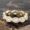 1.88ctw Old European Cut Diamond Navette Eternity Band