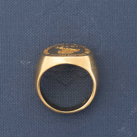 1925 Benjamin Franklin University Class Ring by Tiffany & Co