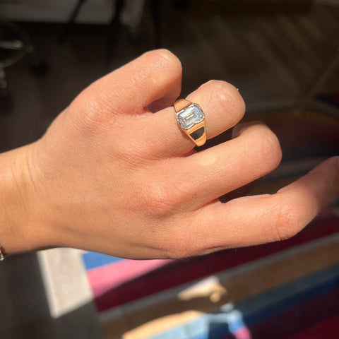 2.00ct Emerald Cut Diamond Solitaire