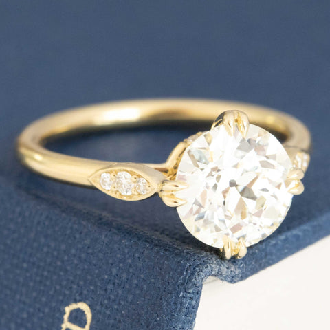 2.00ct Old European Cut Diamond Solitaire