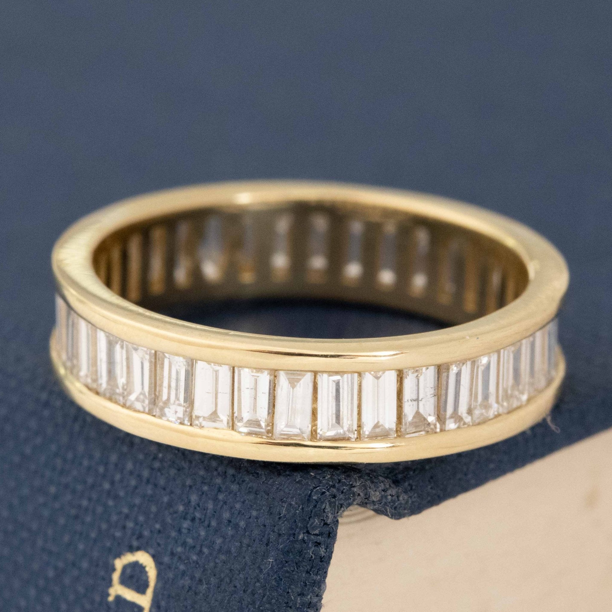 2.00ctw Baguette Cut Diamond Eternity Band, by Grace Lee