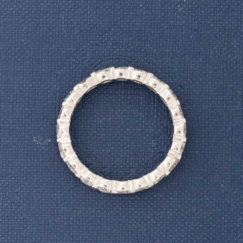2.00ctw Round Brilliant Cut Diamond Eternity Band French