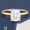 2.01ct Elongated Cushion Cut Diamond Solitaire, GIA G VVS2