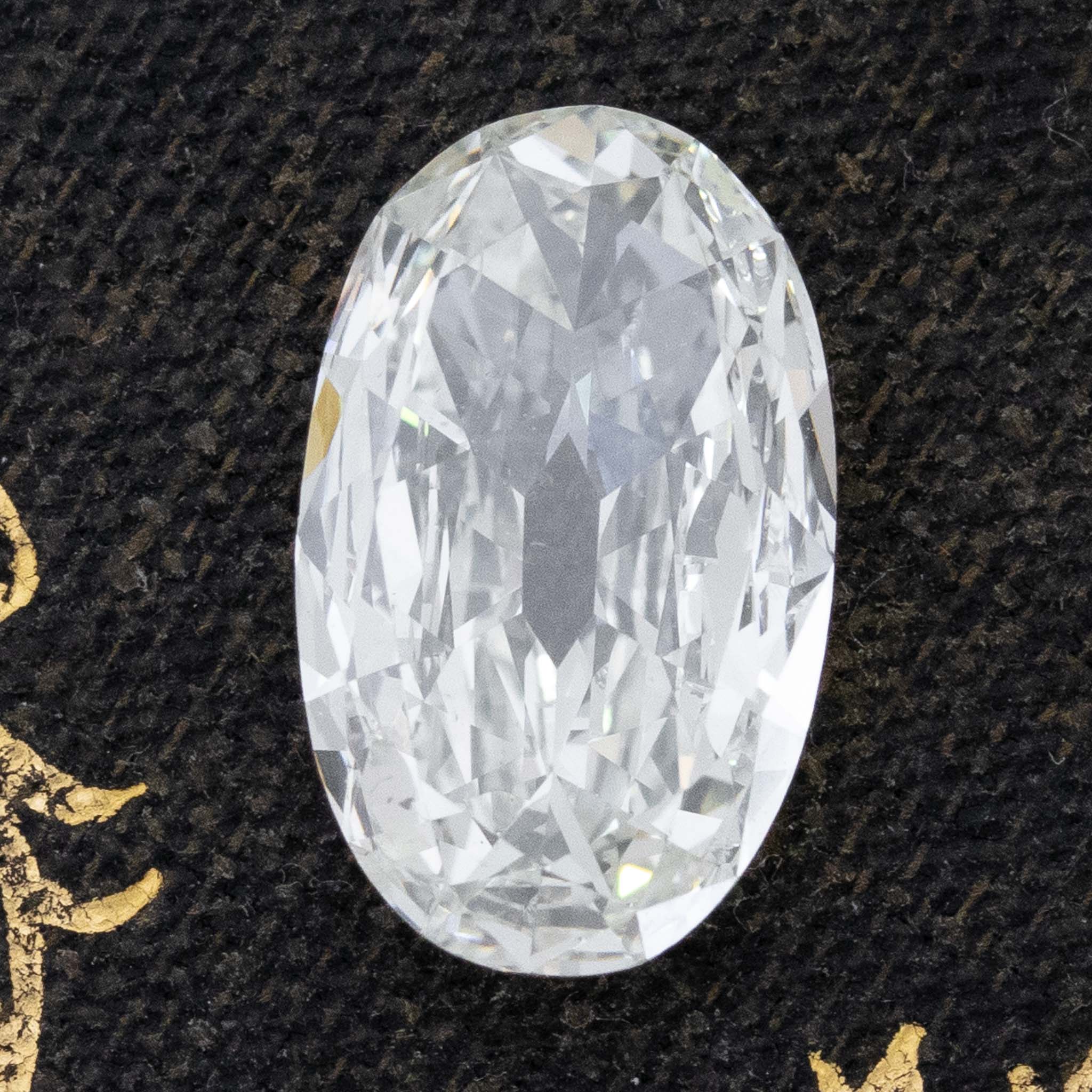 2.01ct Elongated Oval Cut Diamond, GIA L SI2