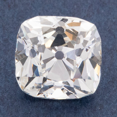 2.01ct Old Mine Cushion Cut Diamond, GIA H VS1