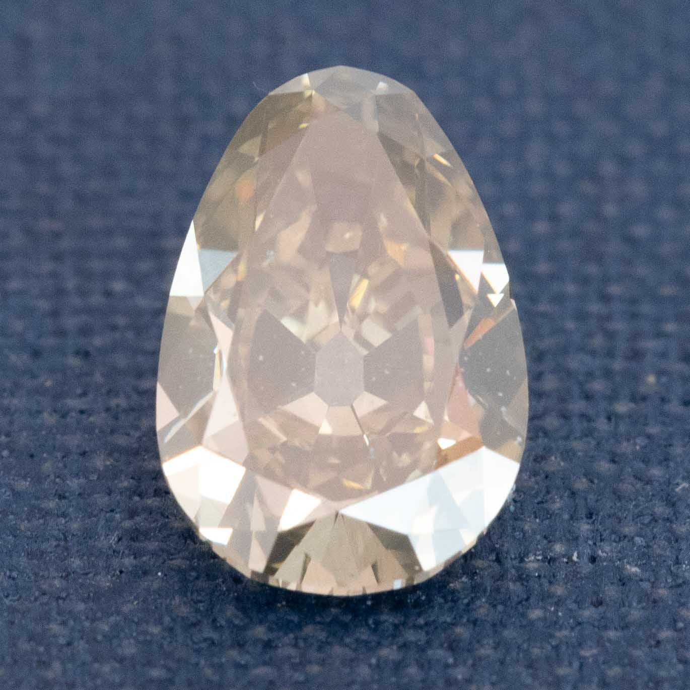 2.01ct Pear Cut Diamond, GIA FDYGG VS2