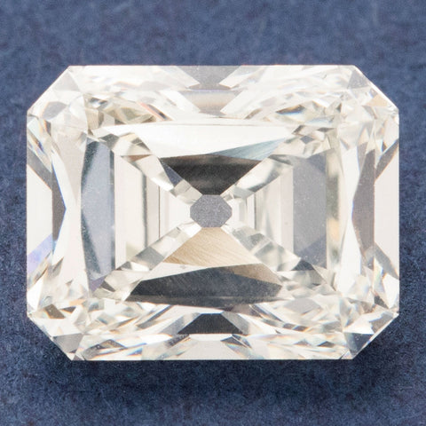 2.02ct loose emerald cut diamond with culet, GIA J VS1