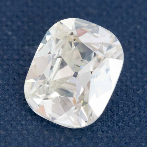 2.03ct Elongated Old Mine Cut Diamond, GIA L VVS2