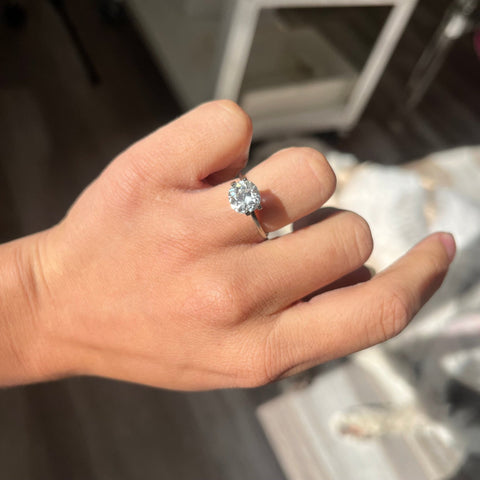 2.03ct Old Mine Cut Diamond
