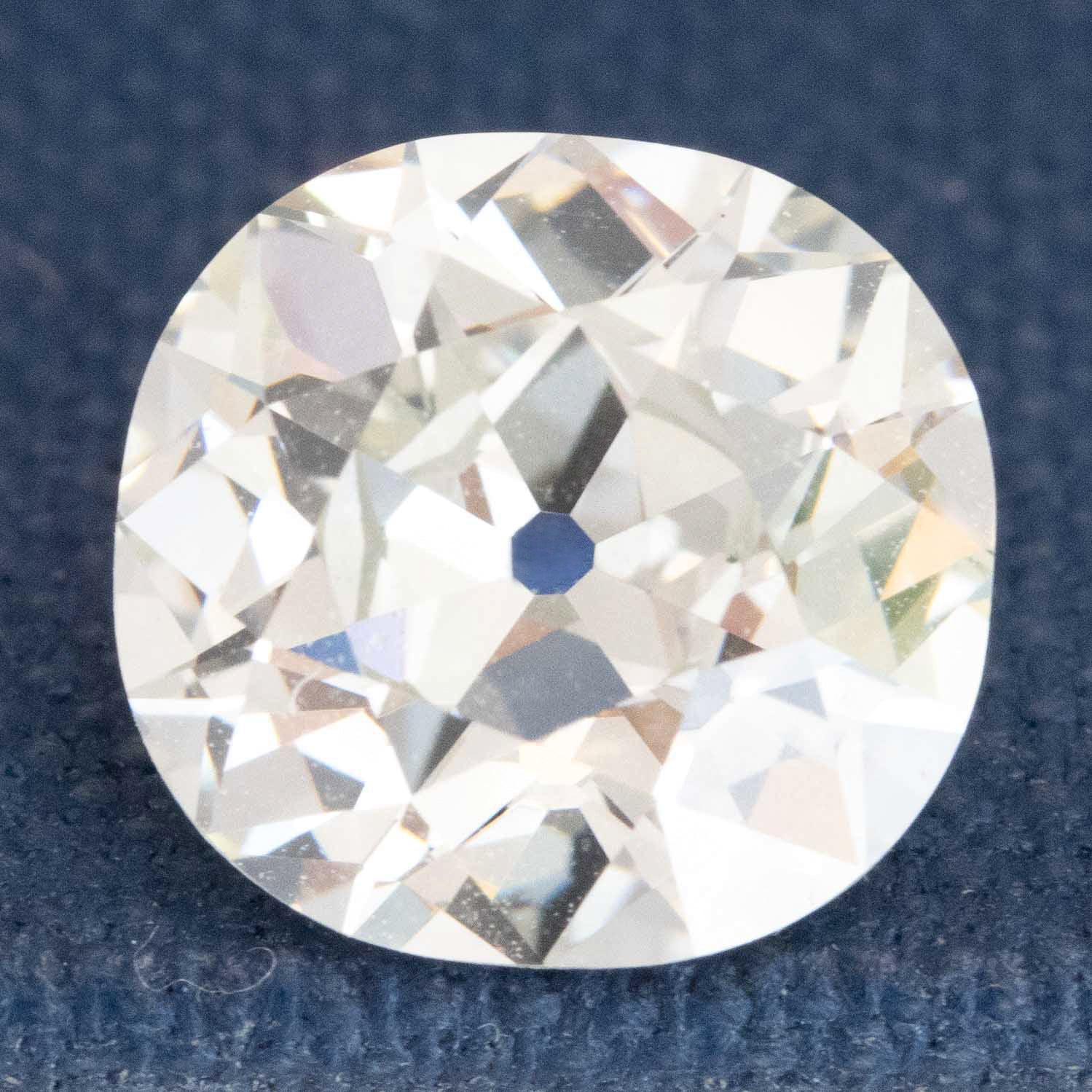 2.03ct Old Mine Cut Diamond, GIA J VS2