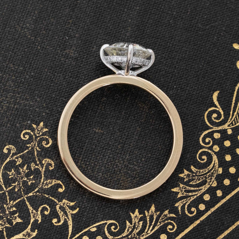 2.05ct Old European Cut Diamond Solitaire