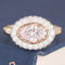 2.05ctw Faint Pink Marquise Cut Diamond Halo Ring