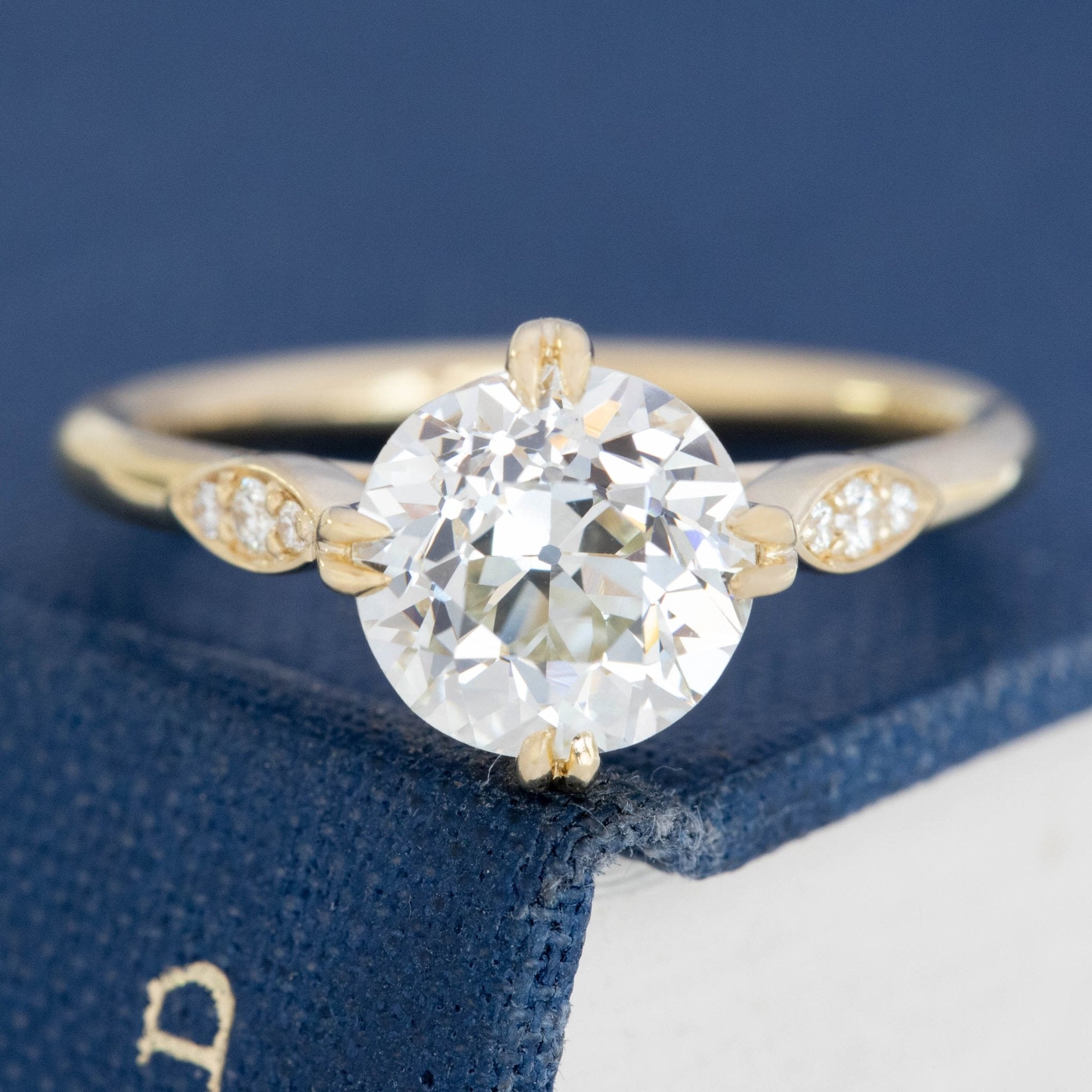 2.06ct Old European Cut Diamond Solitaire, GIA K VS1