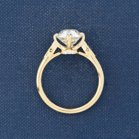 2.06ct Old European Cut Diamond Solitaire, GIA K VS1
