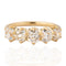 2.06ctw Old Mine Cut Diamond 5-Stone Band