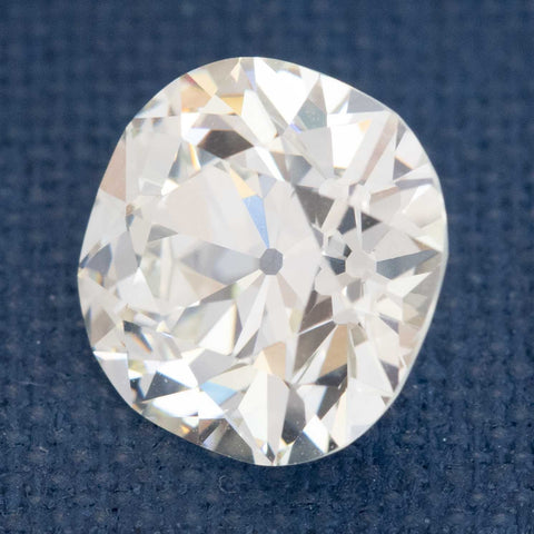 2.07ct Old Mine Cushion Cut Diamond GIA J VS2