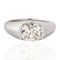 2.07ct Old Mine Cut Diamond Half-Bezel Solitaire, GIA