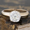 2.08ct Old Mine Cut Diamond Solitaire